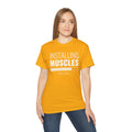 Installing Muscles Please wait, Graphic Unisex Ultra Cotton Tee