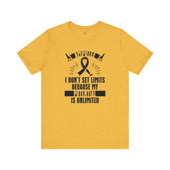 Motivational Amputee Quote - Unisex T Shirt