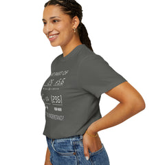 CAMERA DISPLAY, Graphic Unisex Garment-Dyed T-shirt