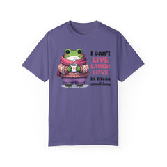 Vintage Style Funny Frog Tshirt  - Stylish Unisex T Shirt