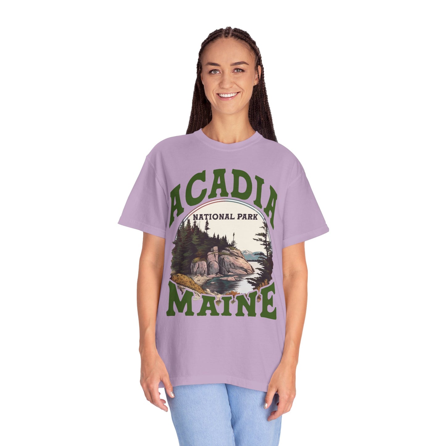 Arcadia National Park, Comfort Colors Soft Relaxed Fit Unisex Garment-Dyed T-shirt