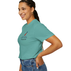Elizabeth Gill Front Logo Back Graphic Baldwin Harbor Animal Hospital "Who Let the Cats Out?" T Shirt