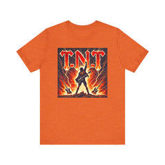 Inspired By AC DCs TNT - Graphic Unisex Jersey Short Sleeve Tee