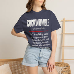 Cockwomble Definition  – Funny Sarcastic Dictionary Tee