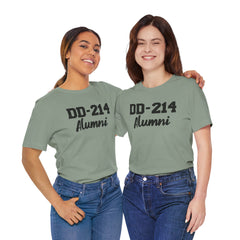 DD-214 Alumni Tee — Military Service Veteran Tribute T-Shirt