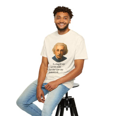 Albert Einstein 'My Hair Was Wild' T-Shirt