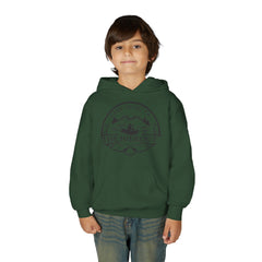 Youth Hoodie — 'The Hideout' Lake Ariel PA Mountain Adventure Hoodie