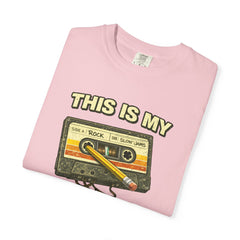 Mixtape Face T-Shirt — Retro Cassette Music Graphic Tee