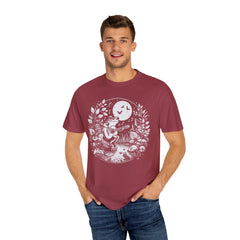 Frog Guitarist Retro Graphic Shirt