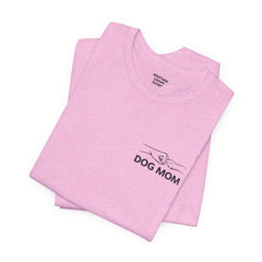 Dog Mom T-Shirt — Personalized Your Dog Image  Tee (Custom Name)