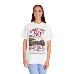 Savannah Girls' Trip 50th Birthday T-Shirt