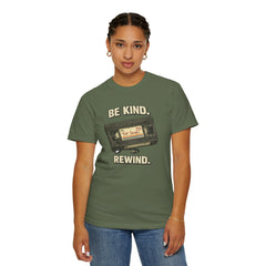 Be Kind Rewind Cassette T-Shirt — Retro 80s Vintage Tape Tee