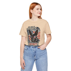 Personalized with your Dogs name and image - Patriotic Dog T-Shirt