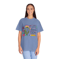 Floral Teacher T-Shirt - Comfort Colors Soft