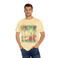 Summer Vibes Graphic T-Shirt - "Take Me Where Summer Never Ends"