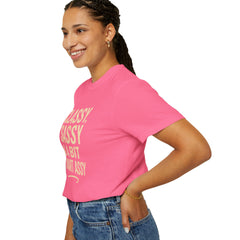 Classy Sassy T-shirt, Unisex Casual Top, Statement Tee, Gift for Her, Fashion Apparel, Birthday Humor Shirt