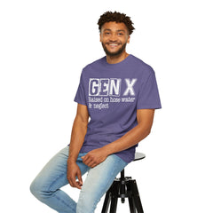 Raised on Hose Water and Neglect — Retro Graphic T-Shirt (Vintage Gift for Gen X)