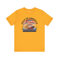 Gulf of USA Courtesy of 47 Graphic Unisex Jersey Tee