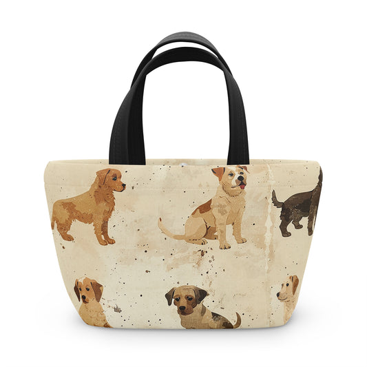 Standing And Squatting Dogs - Lunch Bag