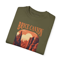 Bryce Canyon National Park Graphic, Comfort Colors Soft Relaxed Fit Unisex Garment-Dyed T-shirt