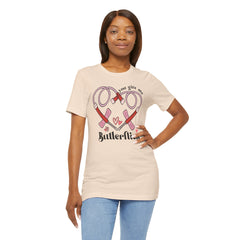 Phlebotomist Heart Butterflies Tee