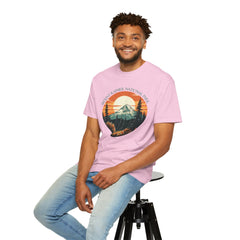 Mount Rainier National Park Graphic, Comfort Colors Soft Relaxed Fit Unisex Garment-Dyed T-shirt