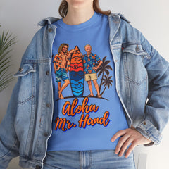 Aloha Mr. Hand from Spicoli and Mr. Hand  Unisex Jersey Short Sleeve Tee