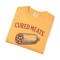 Cured Meats Graphic Tee - Funny Foodie Wear, Gift for Meat Lovers