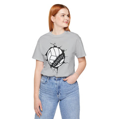 Personalized Name Volley Ball Unisex Tee Shirt