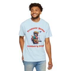 Tropical Beats Graphic T-Shirt — Feathery Feats Design