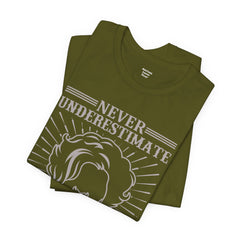 Never Underestimate the Power of a Barber Tee - Unisex Short Sleeve Shirt, Barber Gift, Hair Stylist Apparel, Funny Barber Shirt, [...]