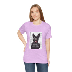 K9 Mugshot Personalized with your Dog T-Shirt