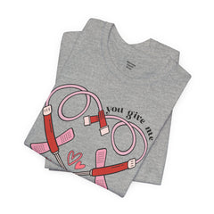 Phlebotomist Heart Butterflies Tee