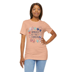 Coastal Fourth of July Tee – "America But Make It Coastal" Graphic T-Shirt
