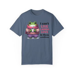Vintage Style Funny Frog Tshirt  - Stylish Unisex T Shirt