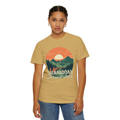 Shenandoah National Park Graphic, Comfort Colors Soft Relaxed Fit Unisex Garment-Dyed T-shirt