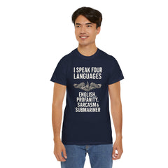 Funny United States Submarine Multilingual T-Shirt