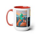 Alfred Hitchcock 3 Graphic Panel Movie Mug