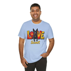 Personalized Love Your Dog T-Shirt — Designed with your dogs name and picture Graphic Tee