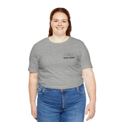 Dog Mom T-Shirt — Personalized Your Dog Image  Tee (Custom Name)