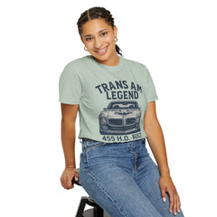 Retro Pontiac 1971 Trans Am High Output -455 Unisex Comfort Colors Garment Dyed T-Shirt