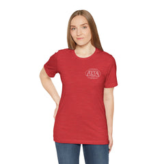 Elmont Teachers Association EETA Breast Logo - Unisex Crew Neck Tee