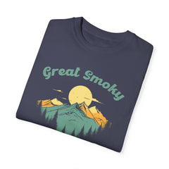 Great Smoky National Park National Park Graphic, Comfort Colors Soft Relaxed Fit Unisex Garment-Dyed T-shirt