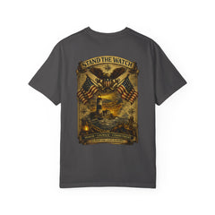 Stand the Watch Lighthouse Series T-Shirt — Patriotic Lighthouse Graphic Tee