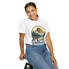 Glacier National Park Graphic, Comfort Colors Soft Relaxed Fit Unisex Garment-Dyed T-shirt