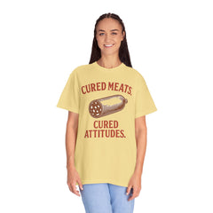 Cured Meats Graphic Tee - Funny Foodie Wear, Gift for Meat Lovers