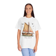 Sloop John B Sailboat T-Shirt — Vintage Nautical Tee