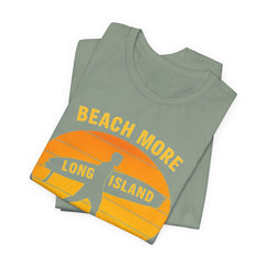 Smiths Point Beach Vibes Unisex Tee - Surf's Up Long Island | Summer Shirt