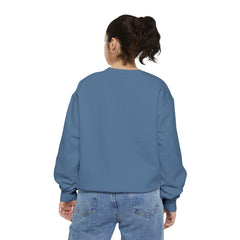 Floral Butterfly Sweatshirt — Tropical Hibiscus Garden Crewneck