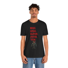 Unisex Jersey Tee - Retro Demogorgon Monster Design for Fans of Adventure & Fantasy